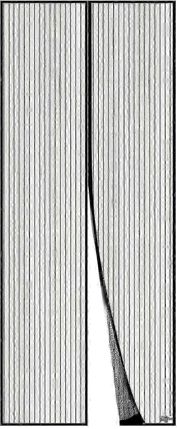 Μαγνητική πόρτα οθόνης μύγας 80*210 cm, οι μαγνητικές κουρτίνες μπορούν εύκολα να συνδεθούν και να συναρμολογηθούν χωρίς D TA