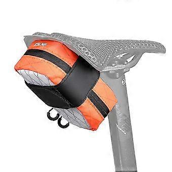 ESLNF 07CI0011 0.5L Bike Saddle Bag Outdoor Cycling Tools Storage Waterproof Road Bicycle Tail Pack