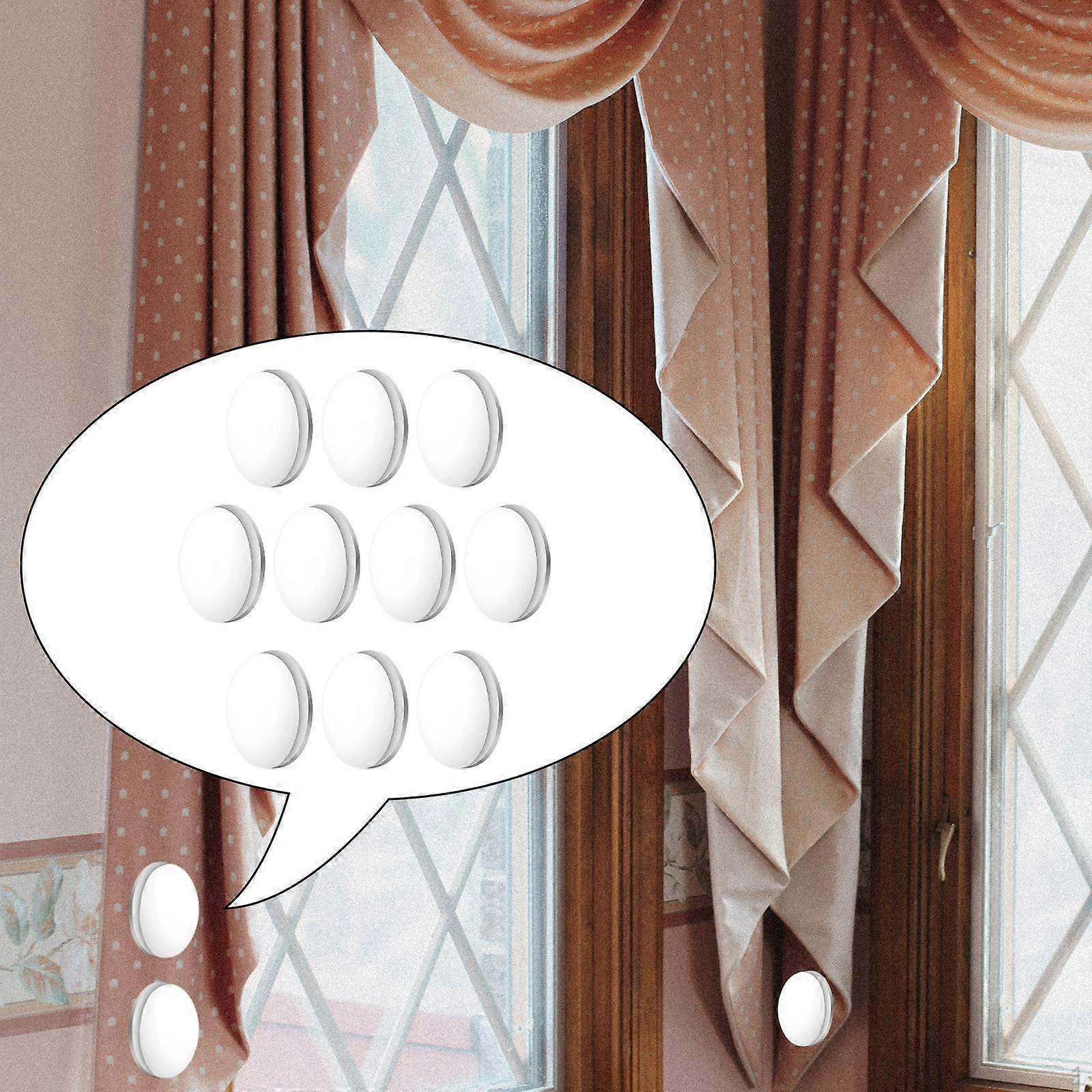 10Pcs Shower Curtain Weights Pendant Magnets
