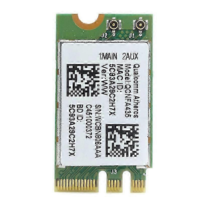Wireless Adapter Card for Qualcomm Atheros QCA9377 QCNFA435 802.11AC 2.4G/5G NGFF WIFI CARD Bluetooth 4.1 DS