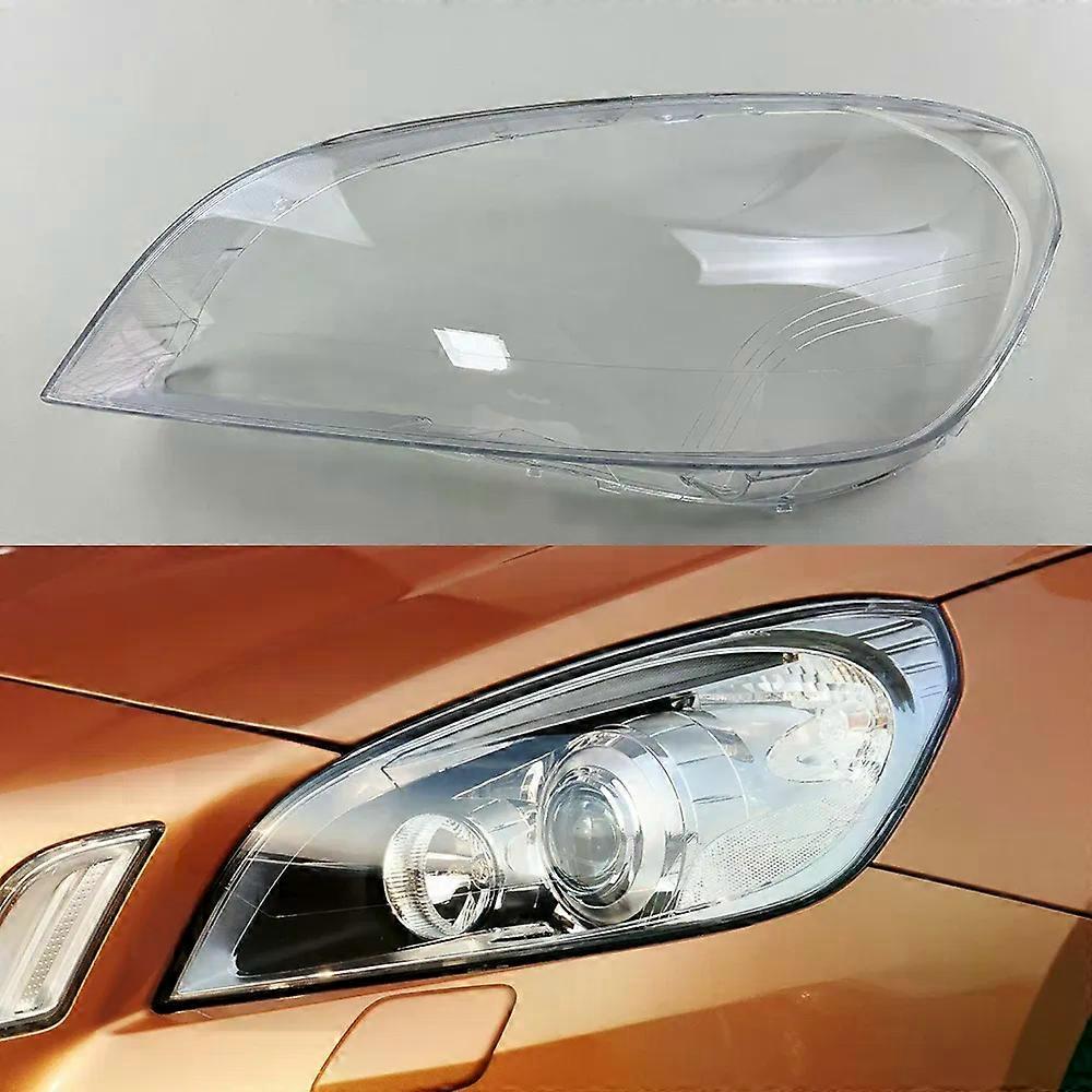 For Volvo S60 V60 2009-2013 Headlight Cover Transparent Mask Headlamp Lamp Shell Lens Replace Original Lampshade Plexiglass