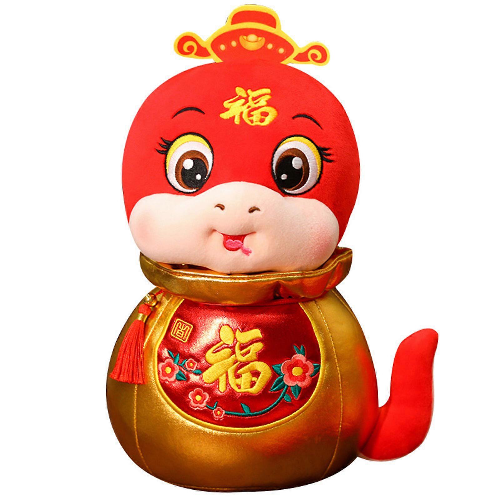 Lifelikes PP Cotton Materials Serpents Soft and Cuddly Animal Toy with Various Patterns for Household Decoration