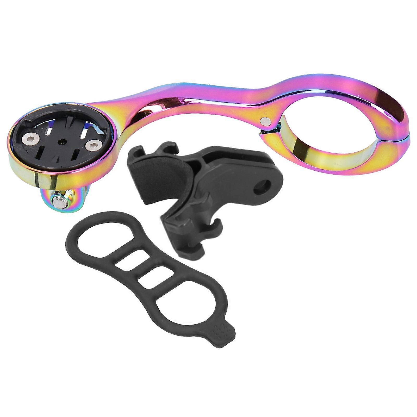 Colorful Electroplating Bike Computer Extended Bracket Holder Aluminium Alloy Support