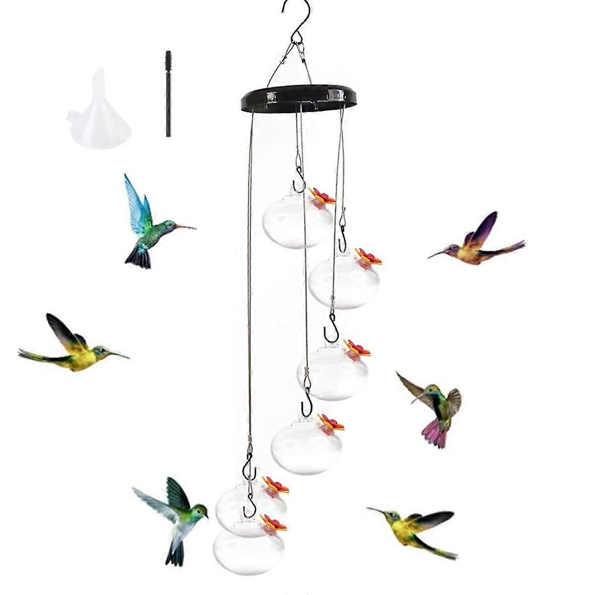 Charming Wind Chimes Hummingbird Feeders Hummingbird Feeder,H