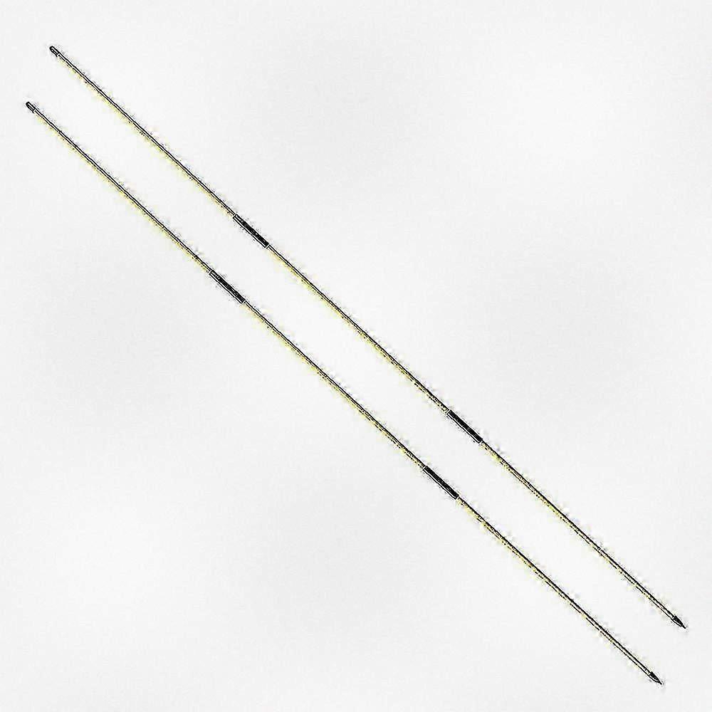 2-Pack 48-Inch Golf Swing Training Aids, Foldable 3-Section Practice Sticks for Alignment