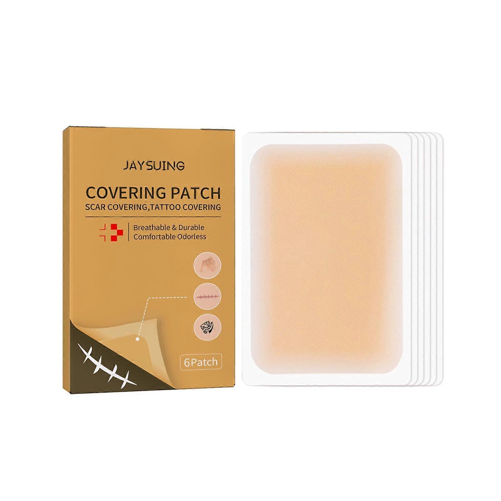 Jaysuing Invisible Concealer Tattoo scar concealer waterproof(6pc)
