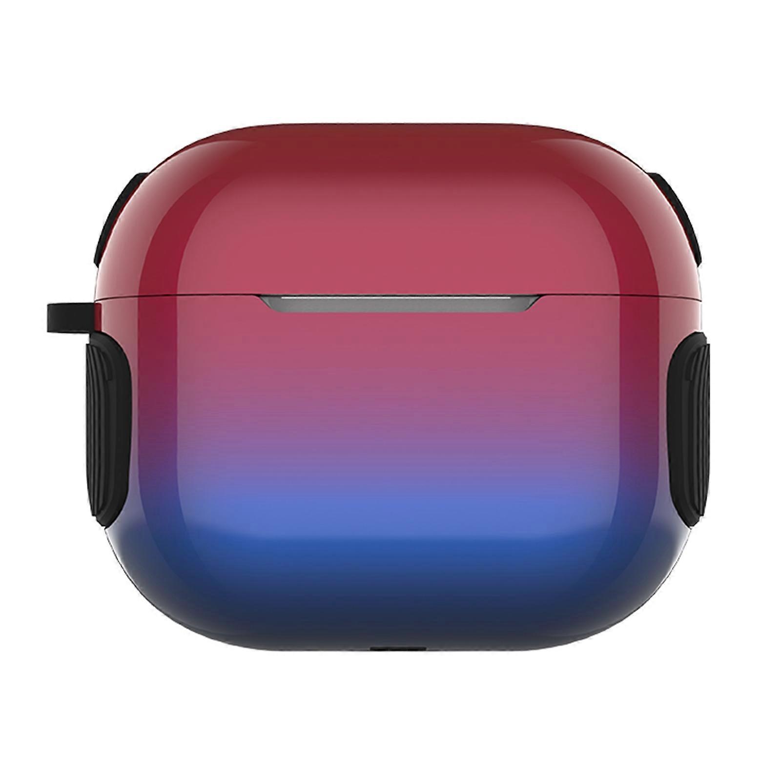 2 in 1 Varnish Colorful PC + TPU Earphone Case For AirPods 3