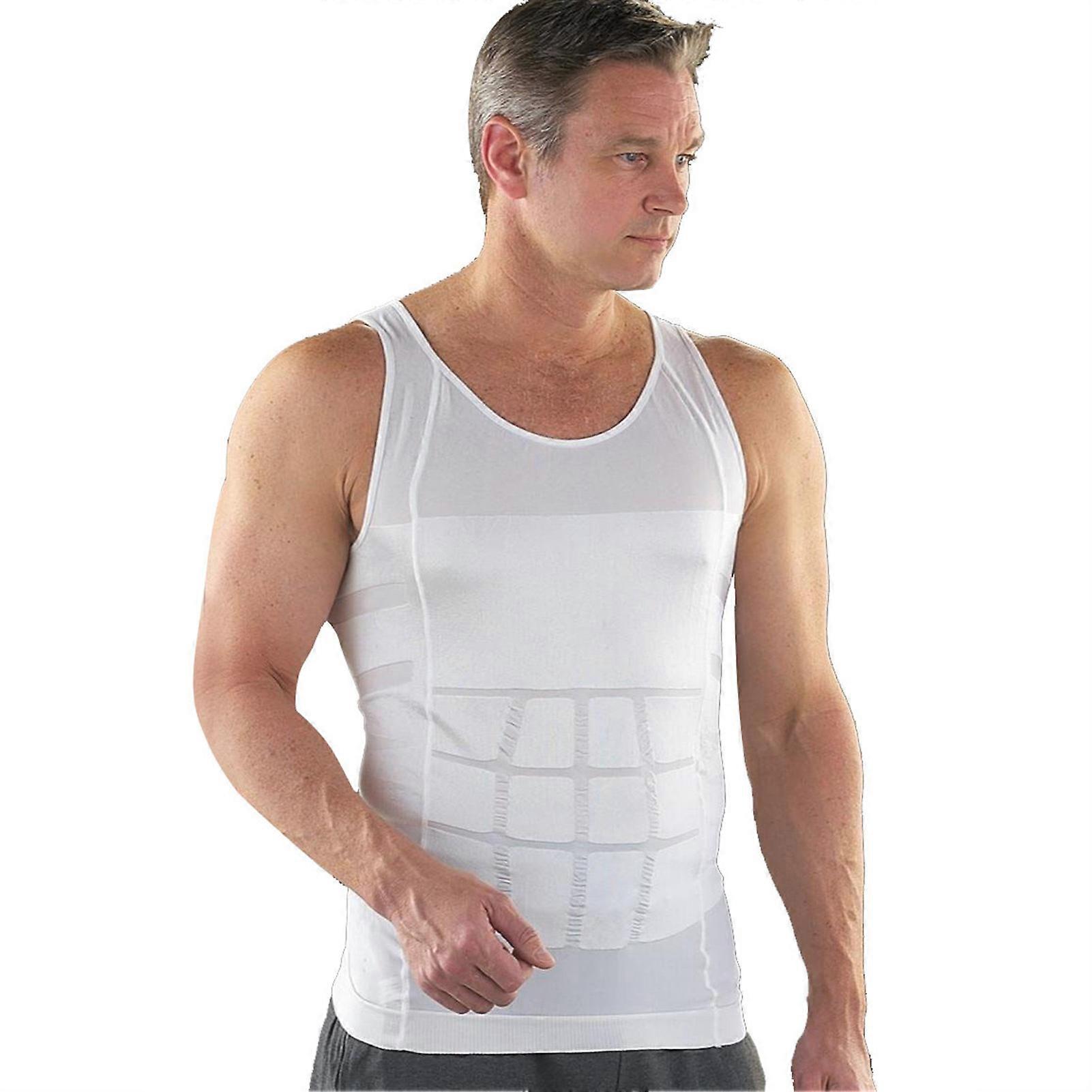 Compression-Shirt, Men, Slimming-Vest