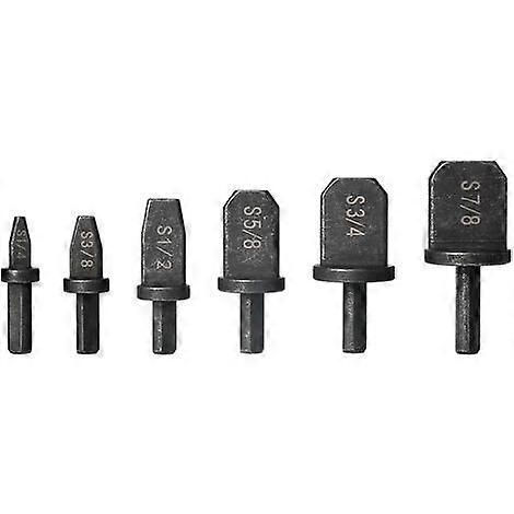 6 Piece Pipe Expander Set for Electric Drill Air Conditioning System Refrigeration System Copper Pipe Expander