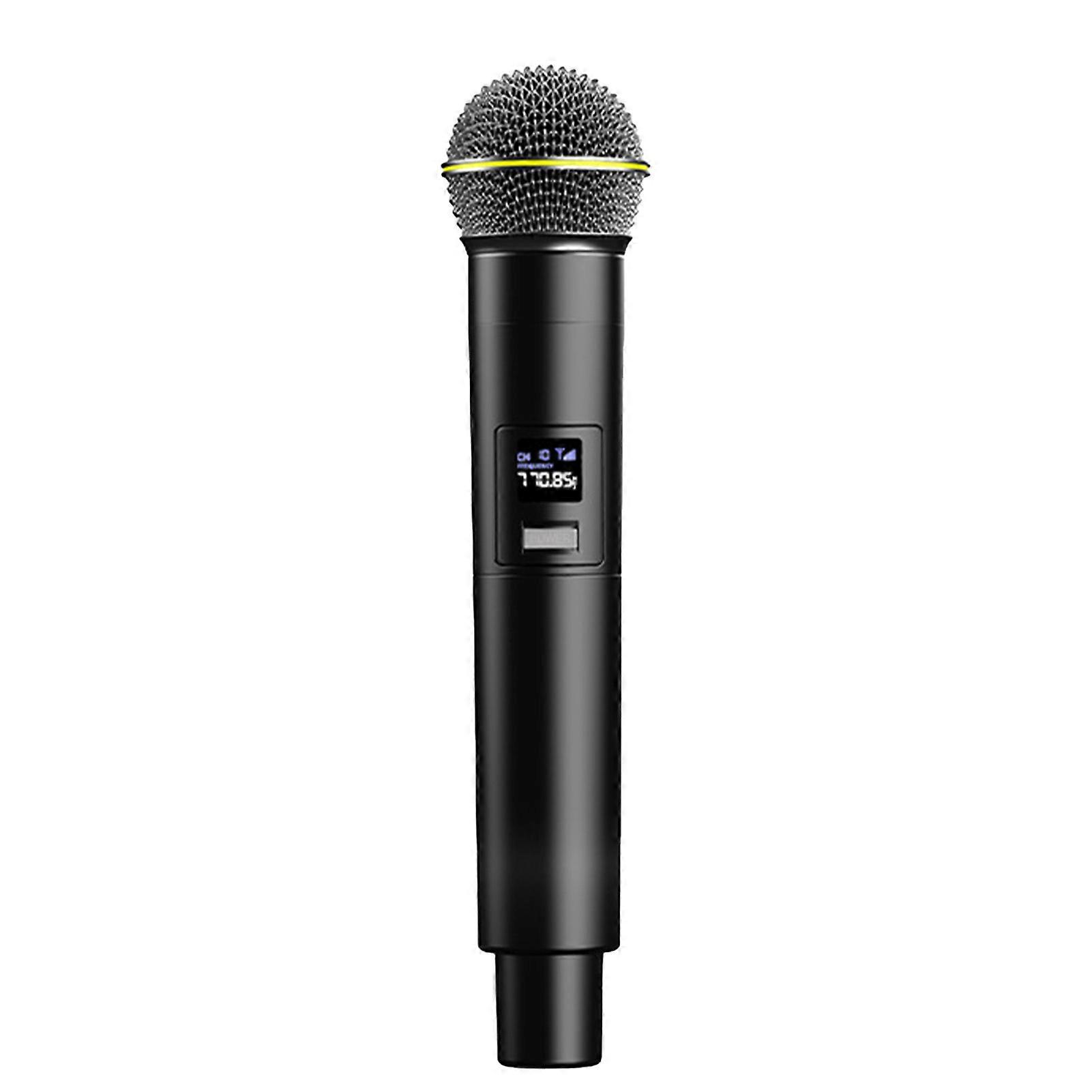 Singing Microphone Portable Handheld U Band Wireless Mic Speaker for Party Performance