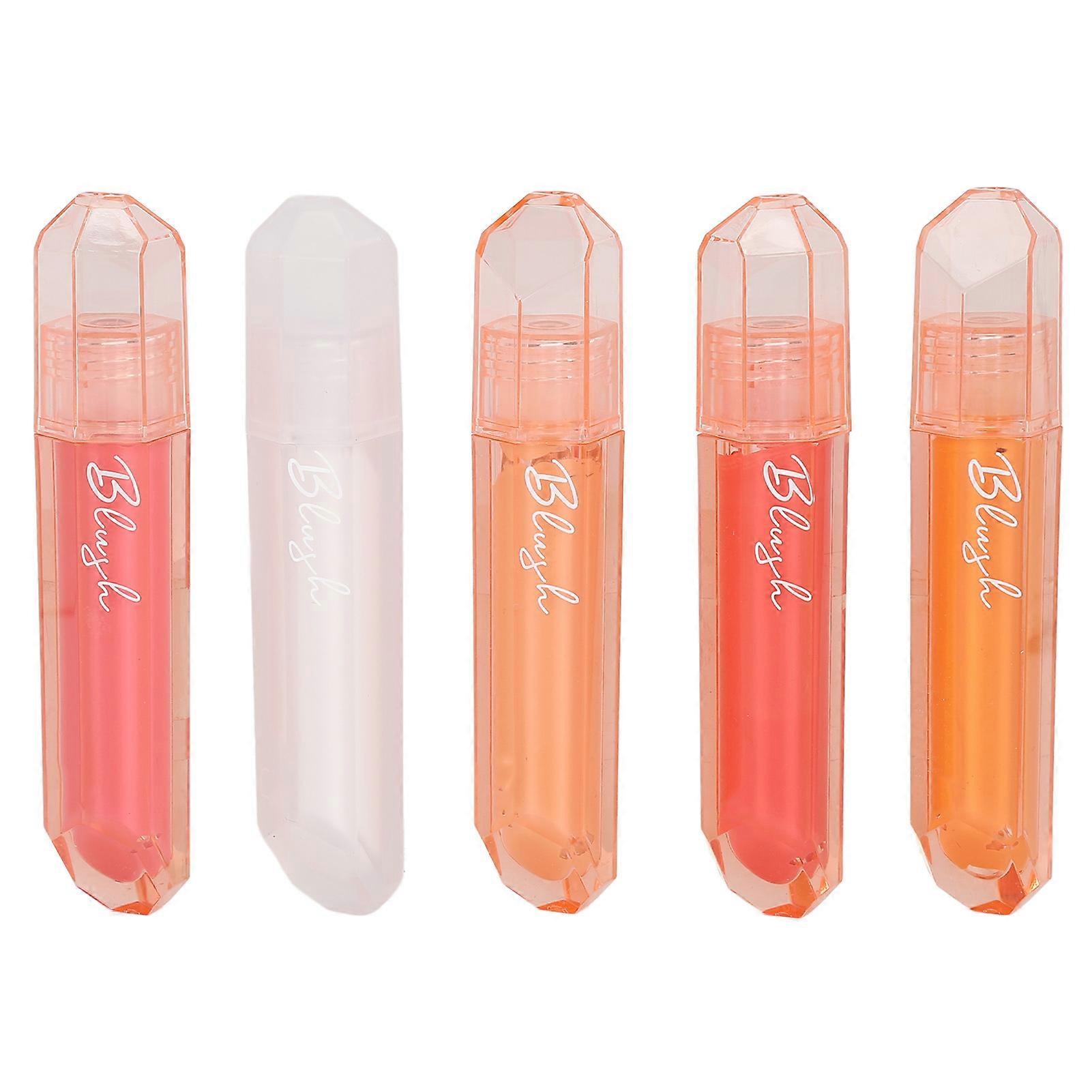 5PCS Set Liquid Blush Complexion Brightened Light Liquid Blush Beauty Wand for Makeup