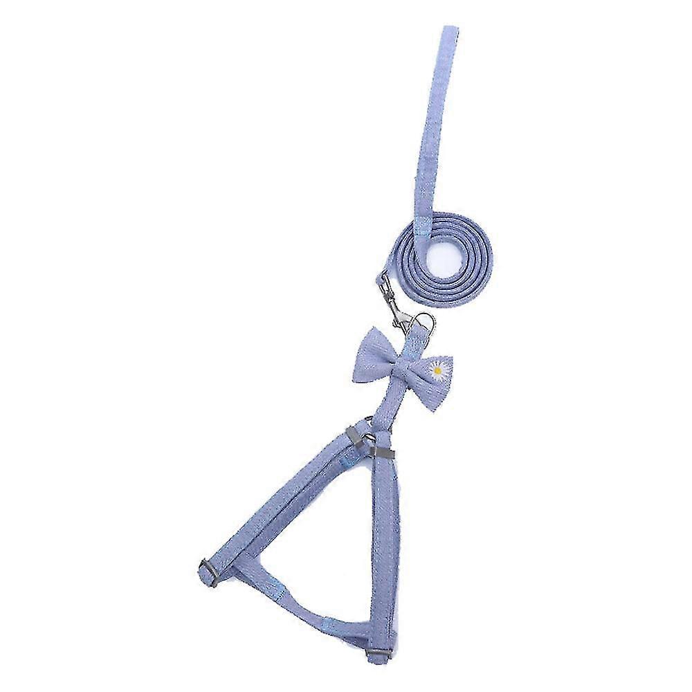 Small And Medium-sized Cats And Dogs I-shaped Chest Strap Traction Rop