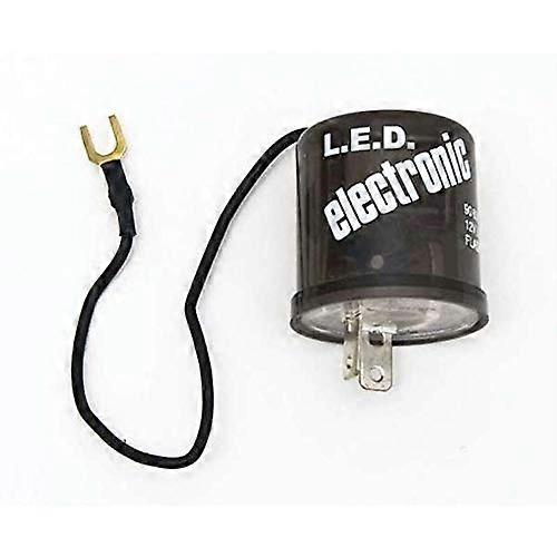 12V 2 Pin Prong Terminal Electronic Relay Switch Led Turn Signal Light Flasher