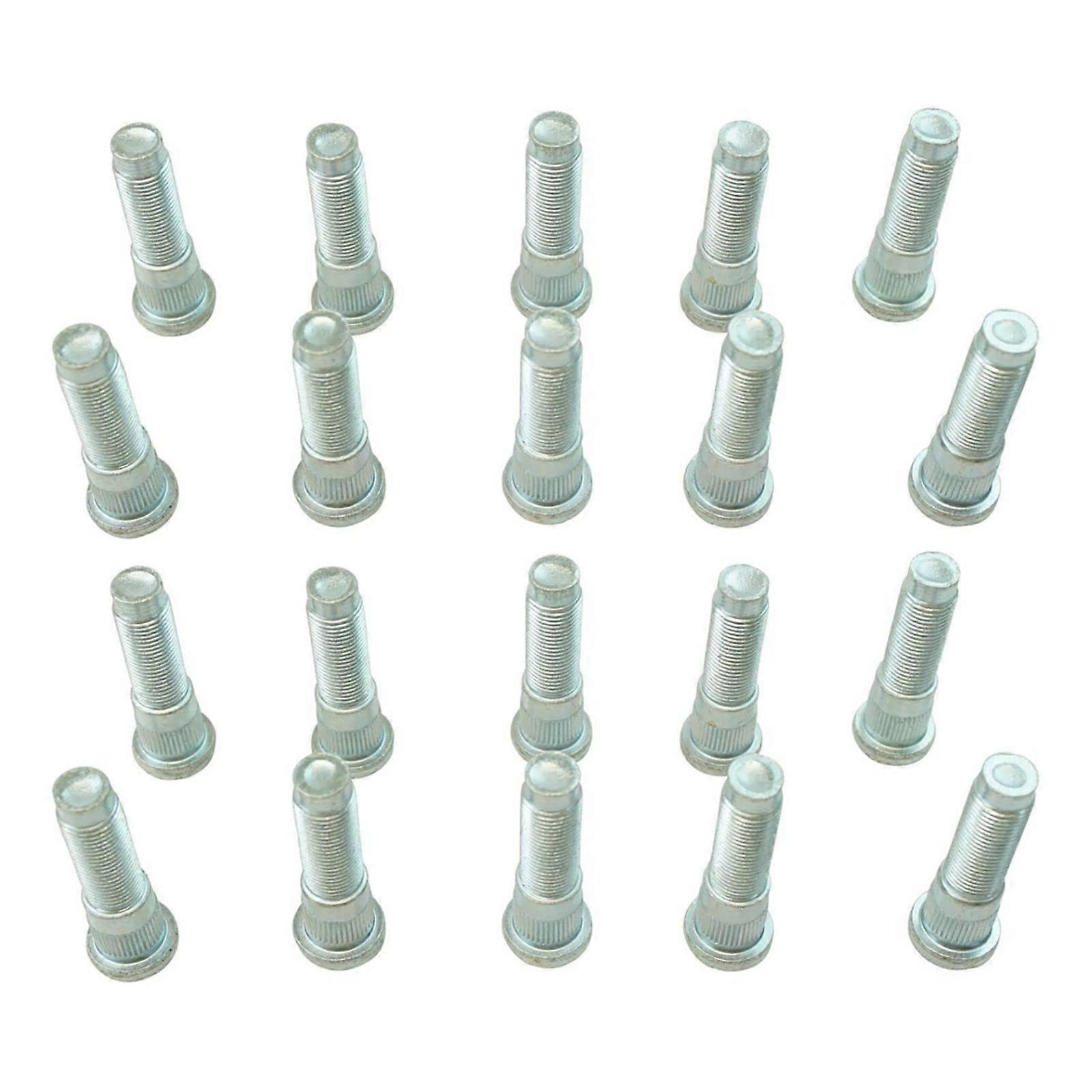 Wheel Lug Stud Front Rear Set of 20 Compatible With Chrysler Mitsubishi
