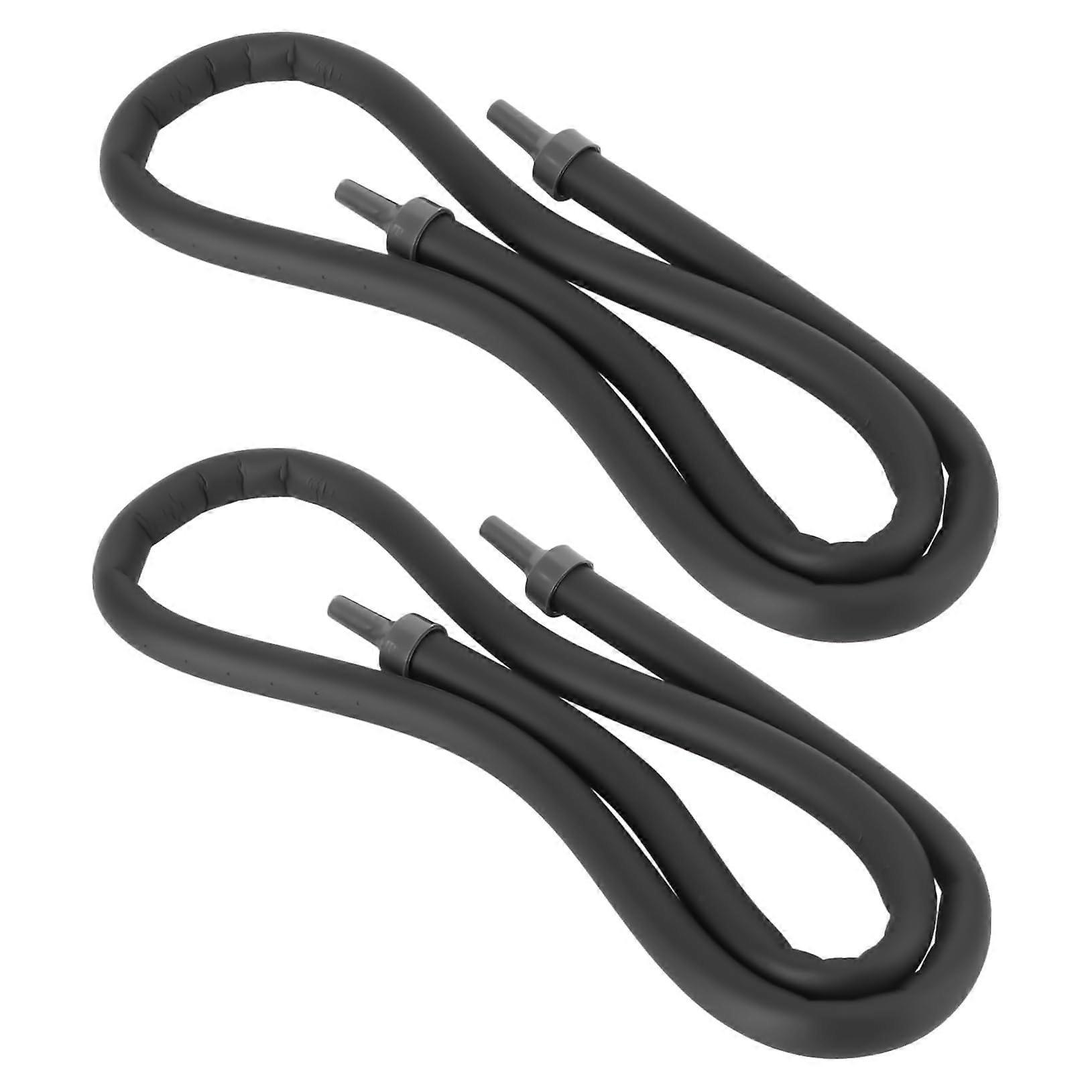 2pcs 罐氧气条罐配件装饰气泵塑料黑色