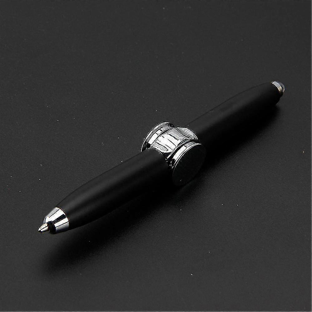 LED Stress Relief Multi-color Fidget Spinner Pen with Z-shaped Design