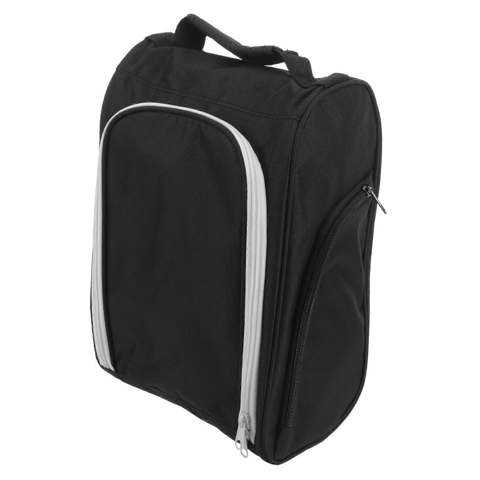 Golfing Shoes Holder Travel Bag - Multi-Function Zippered Shoe Storage, Easy to Fold, Durable Material, Compact Size