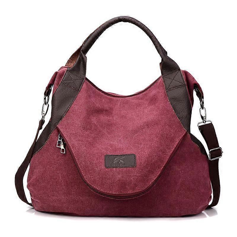 Borsa Tote In Tela Donna AMXNX: Con Tasche, Tracolla Regolabile E Chiusura Magnetica - 28x10x30 Cm