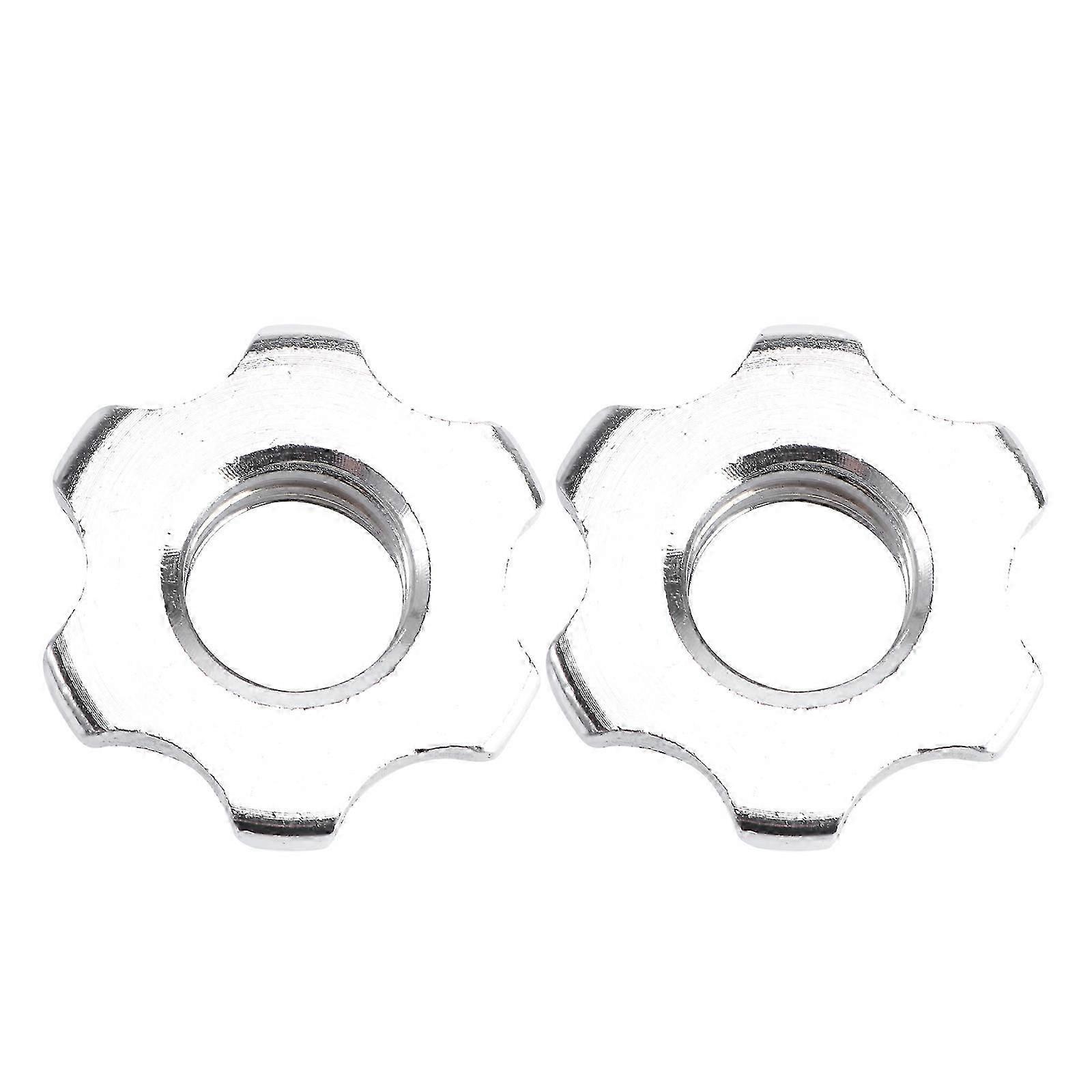 2 PCS Adjustable Dumbbells Barbell Clip Clamp Barbell Collar Clamp Exercise Collars