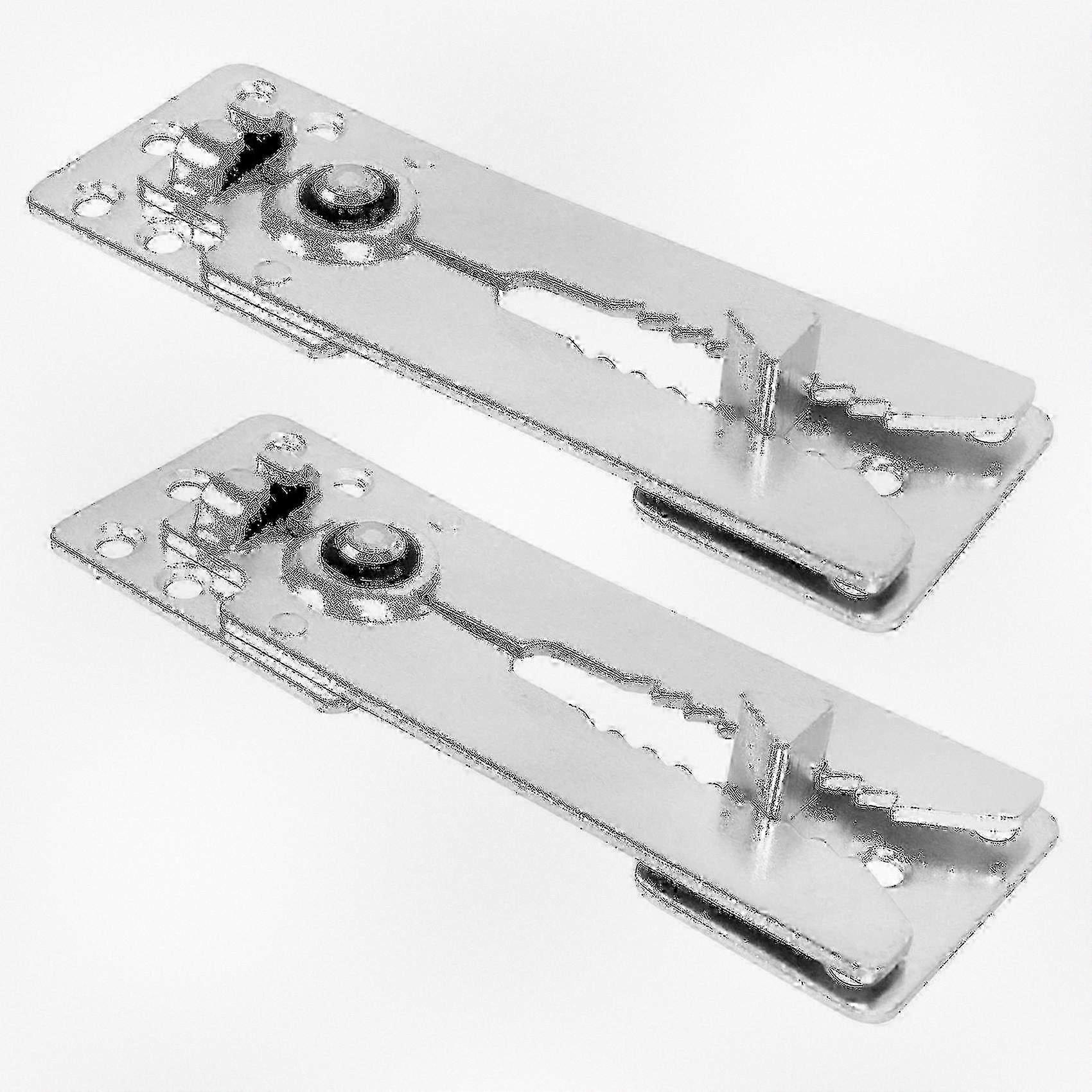Set of 2 Sectional Sofa Connectors, Durable Metal Furniture Connectors for Sliding Sofas and Modular Seating Solutions