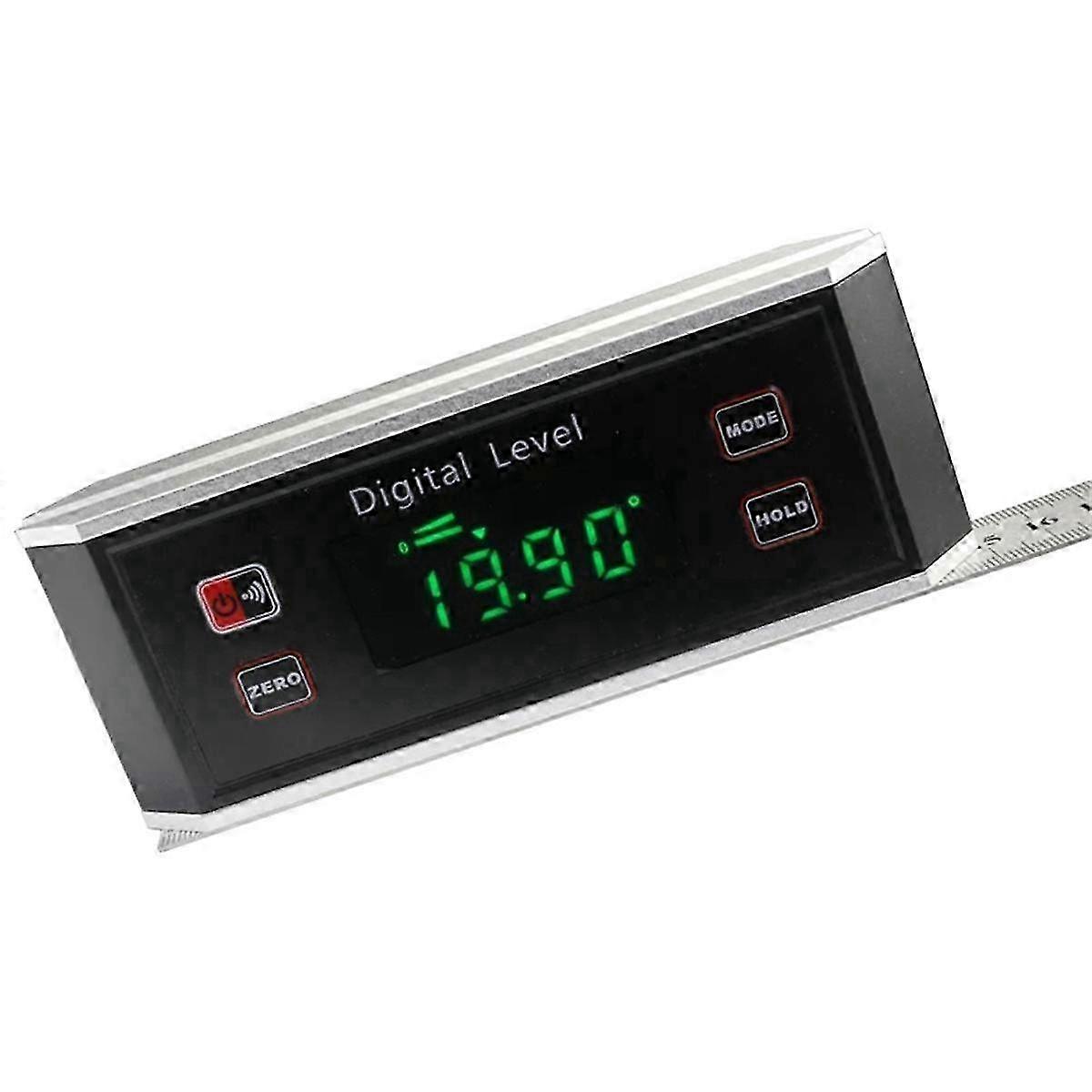 Digital Level Electronic Protractor Inclinometer with Magnet Illuminate Level Angle Meter Gauge Level Box Inclinometer
