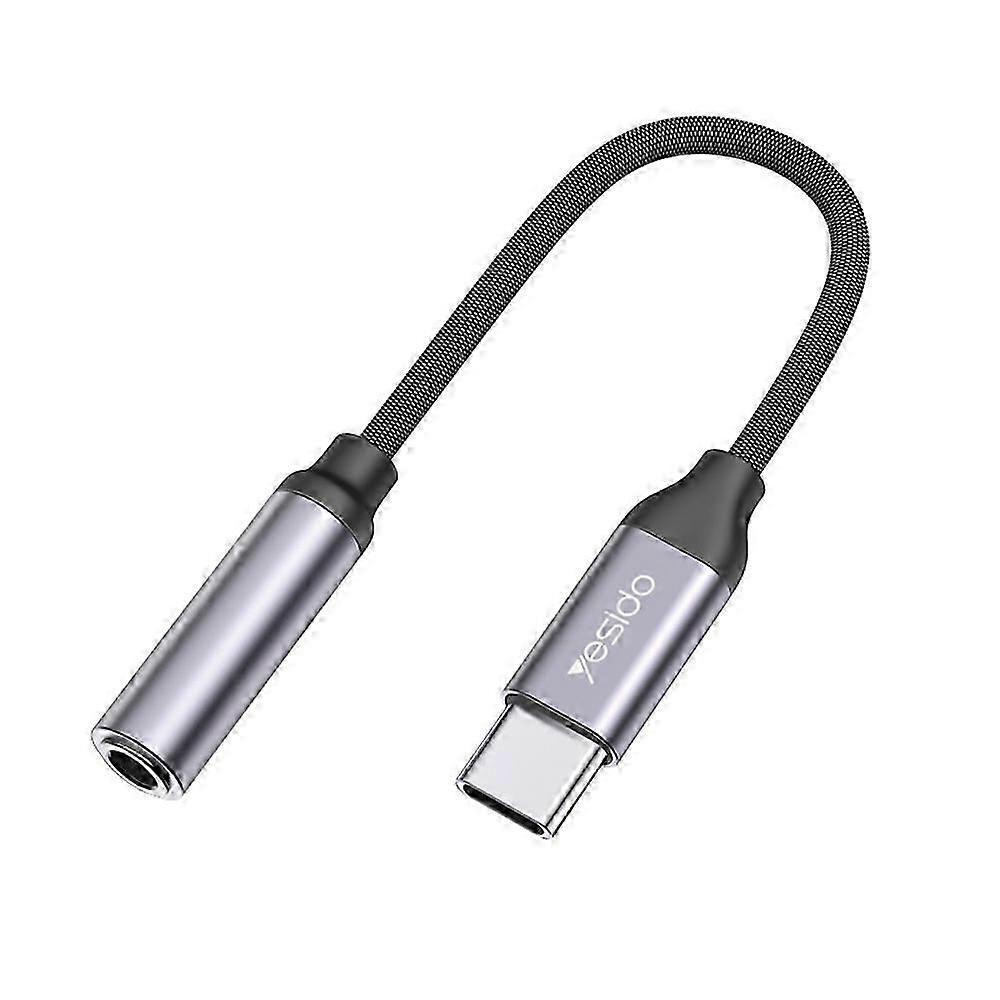 Yesido YAU19 Type-C to 3.5mm Audio Adapter Cable