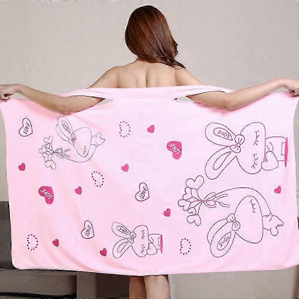 Bath towel, shower robe, cute bath robe