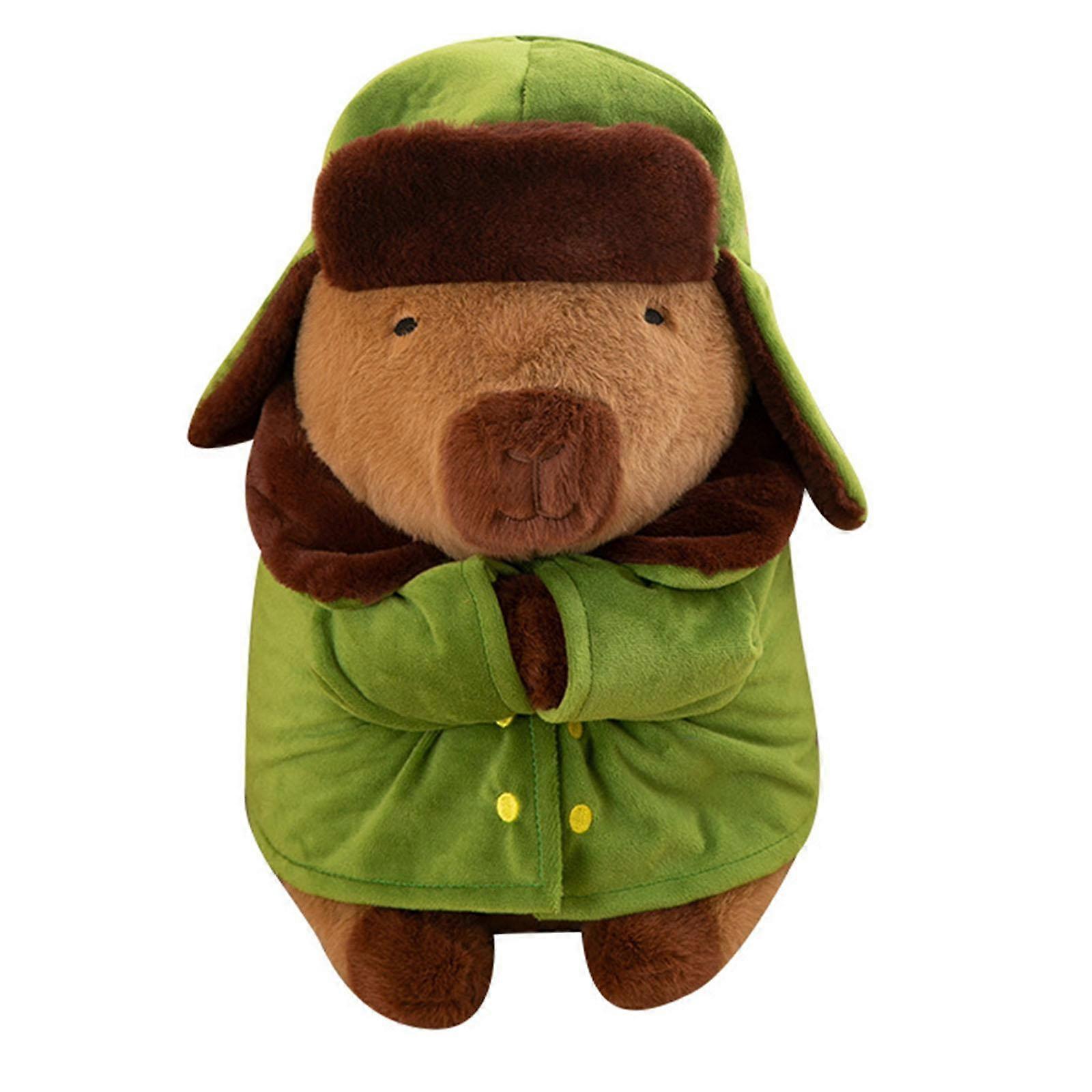 Plush Capybara Doll Capybara Stuffed Animal Comfortable Capybara Plush Figure