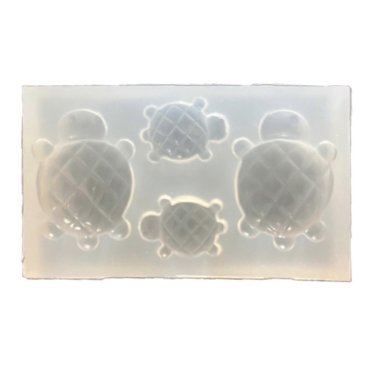 Reusable Silicone Mold for Crafts Cute Turtle Shaped Mold for DIY Projects Jewelry Silicone Molds Epoxy Resin Mould