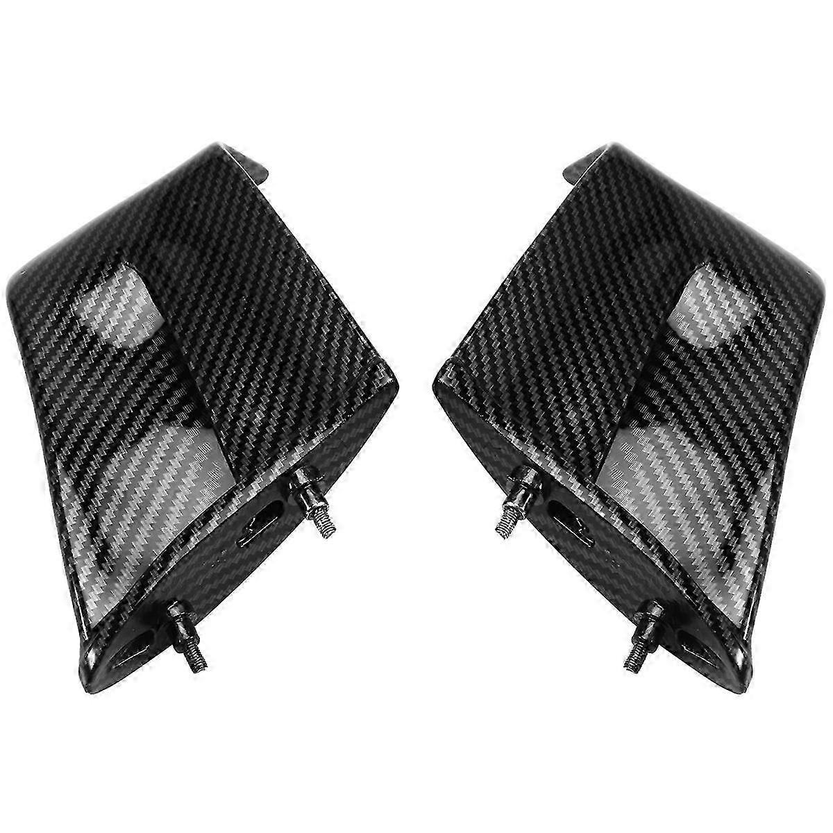 Motorcycle Winglets Side Panels Fixed Wing Aerodynamics Fairing Compatible with Panigale V4 V4S V4R