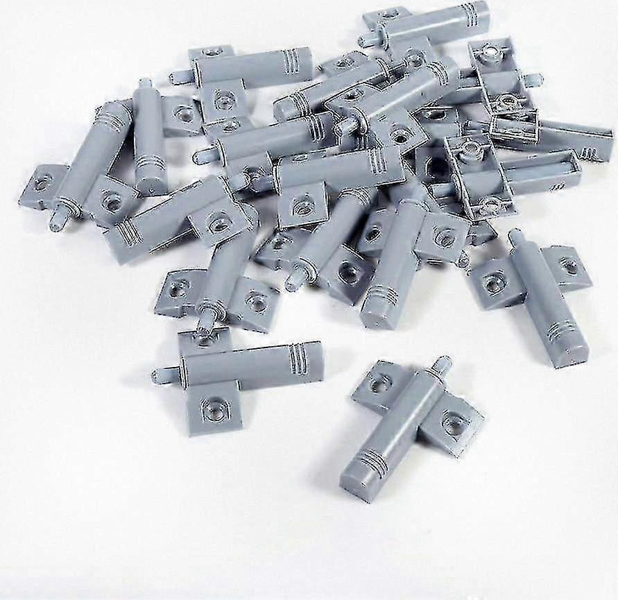 20pcs Soft Close Damper for Cabinet Drawer Door, Soft Buffers for Silent Closing in Kitchen and Bathroom, 4653mm (Gray)