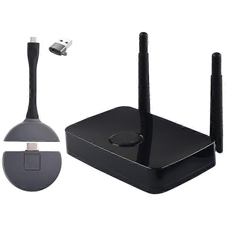 AM1810 3 in 1 Wireless Display Adapter 1080P 60Hz Mirroring Device for Computer / TV / Projector