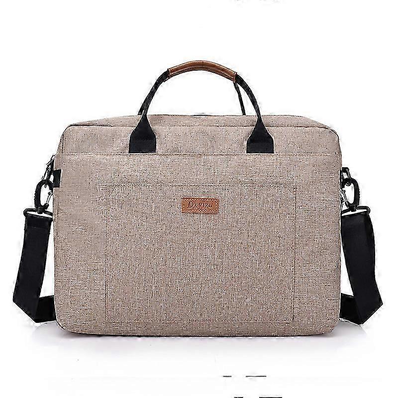 Men Canvas Business Briefcase Large Tote Women's Bag