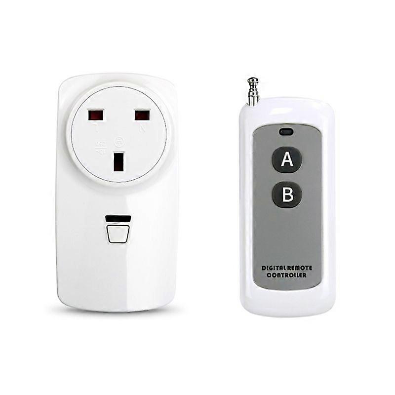 Long Ranges Wireless Socket US/EU/UK Plug 315Mhz AC220V Programmable Plug