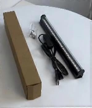 LED UV Light Bar Tube T5 UV Blacklight for Fluorescent Agent Detection USB Plug-and-Play Easy Installation Suitable for Bars and Stage Use Pack of