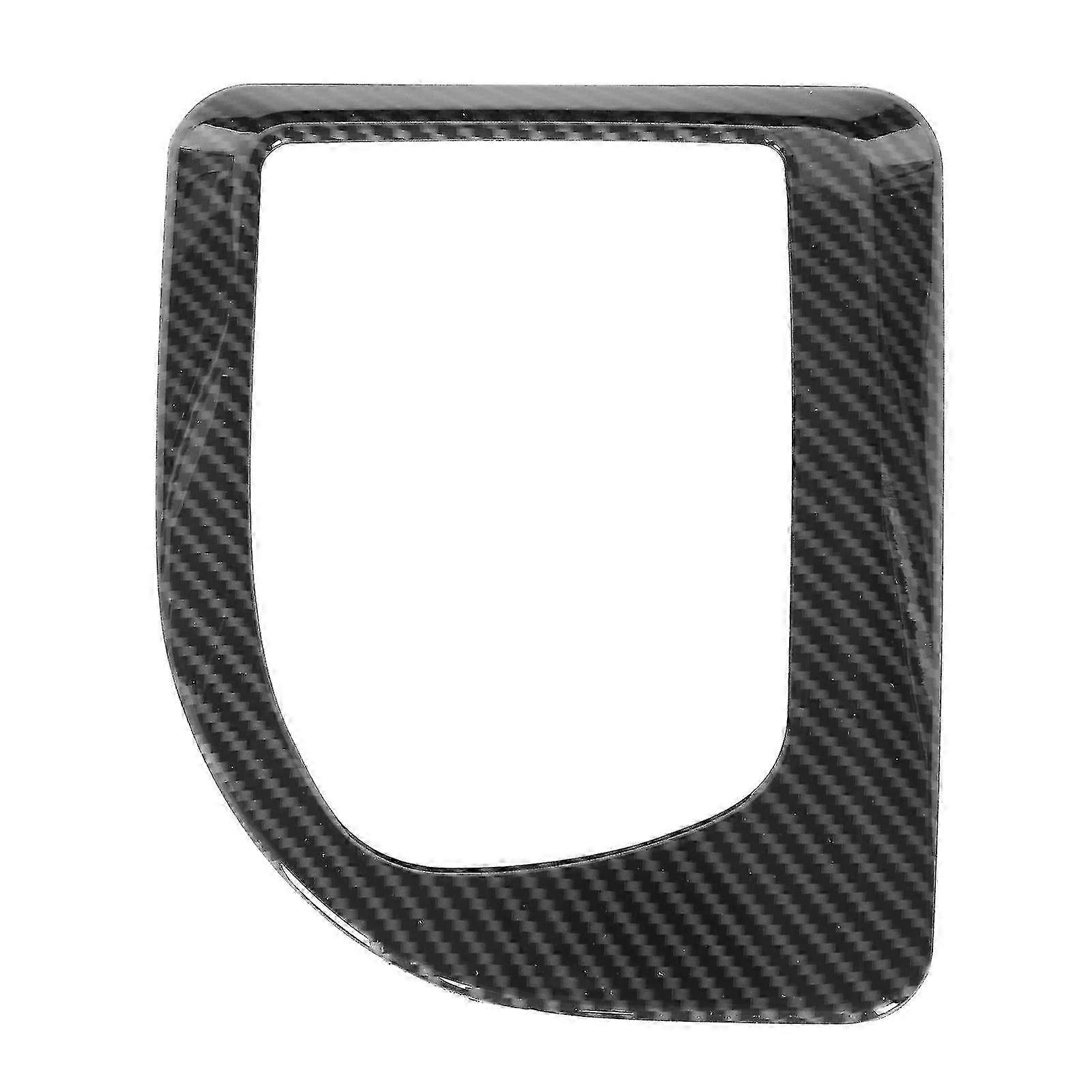Gear Shift Panel Cover Frame Decoration Trim Suitable for a Certain Brand 5 Series E60 E61 2004-2007 Left-Hand Drive (Carbon Fiber Grain)