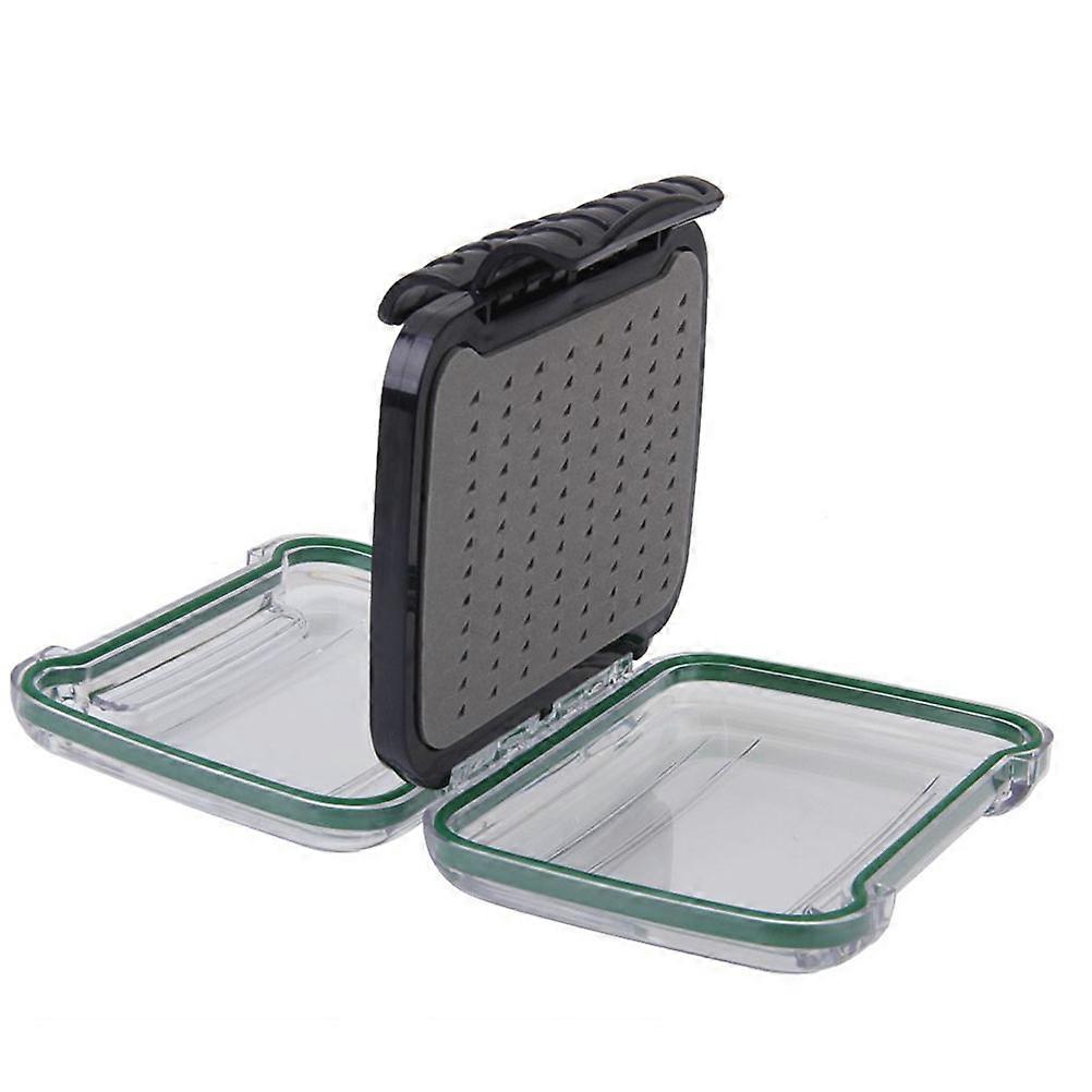 Waterproof Double-layer Fly Box Lure Baits Storage Case for Fly Fishing