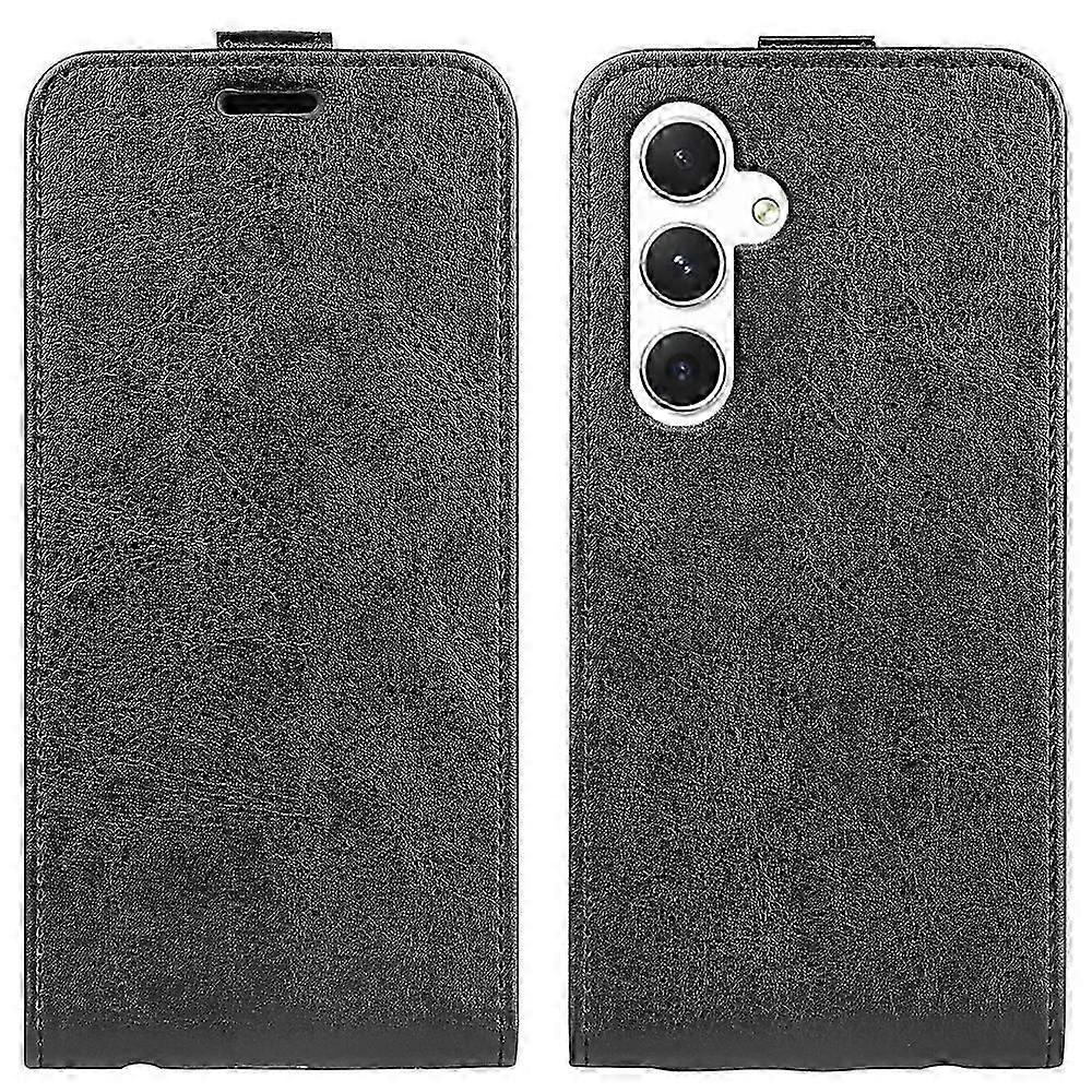R64 Texture Vertical Flip Leather Phone Case