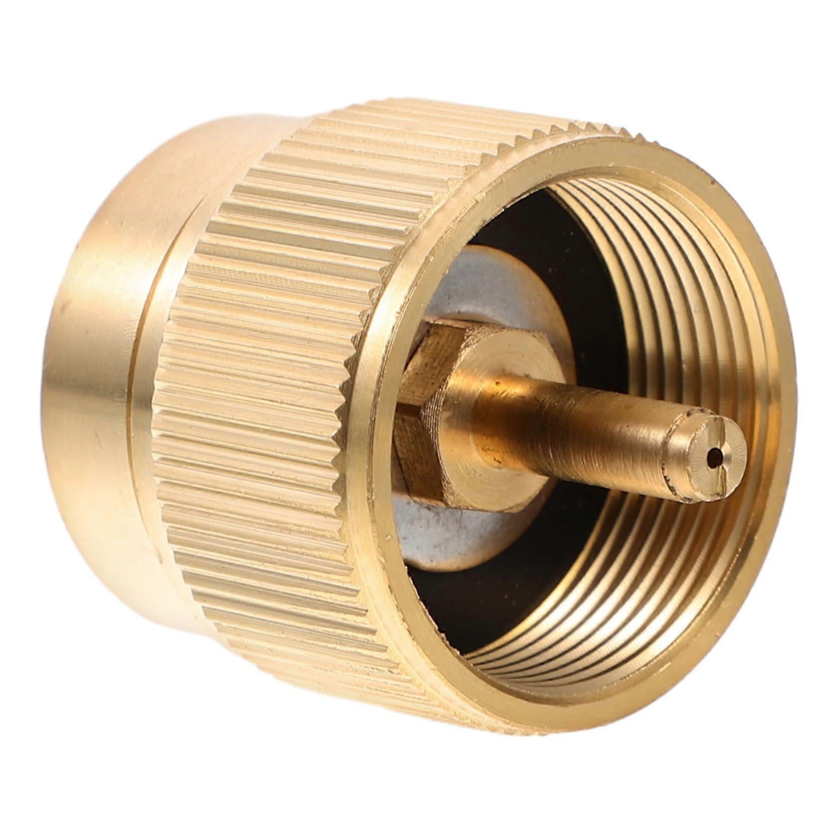 Gas Tank for Camping Stove Outdoor Use Adapter Compatible With Gas Canisters and Gas Burners for Picnic