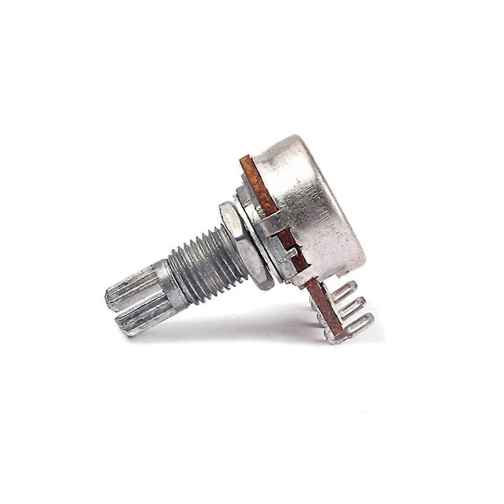 A20K-ohm Mini Potentiometer for Electric Guitars, Split Shaft with Audio-Taper Feature