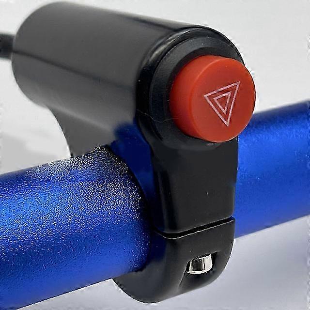 Electric Vehicle Double Flash Warning Emergency Lamp Signal Flasher Switch Button for Motorcycle Hazard Light Part