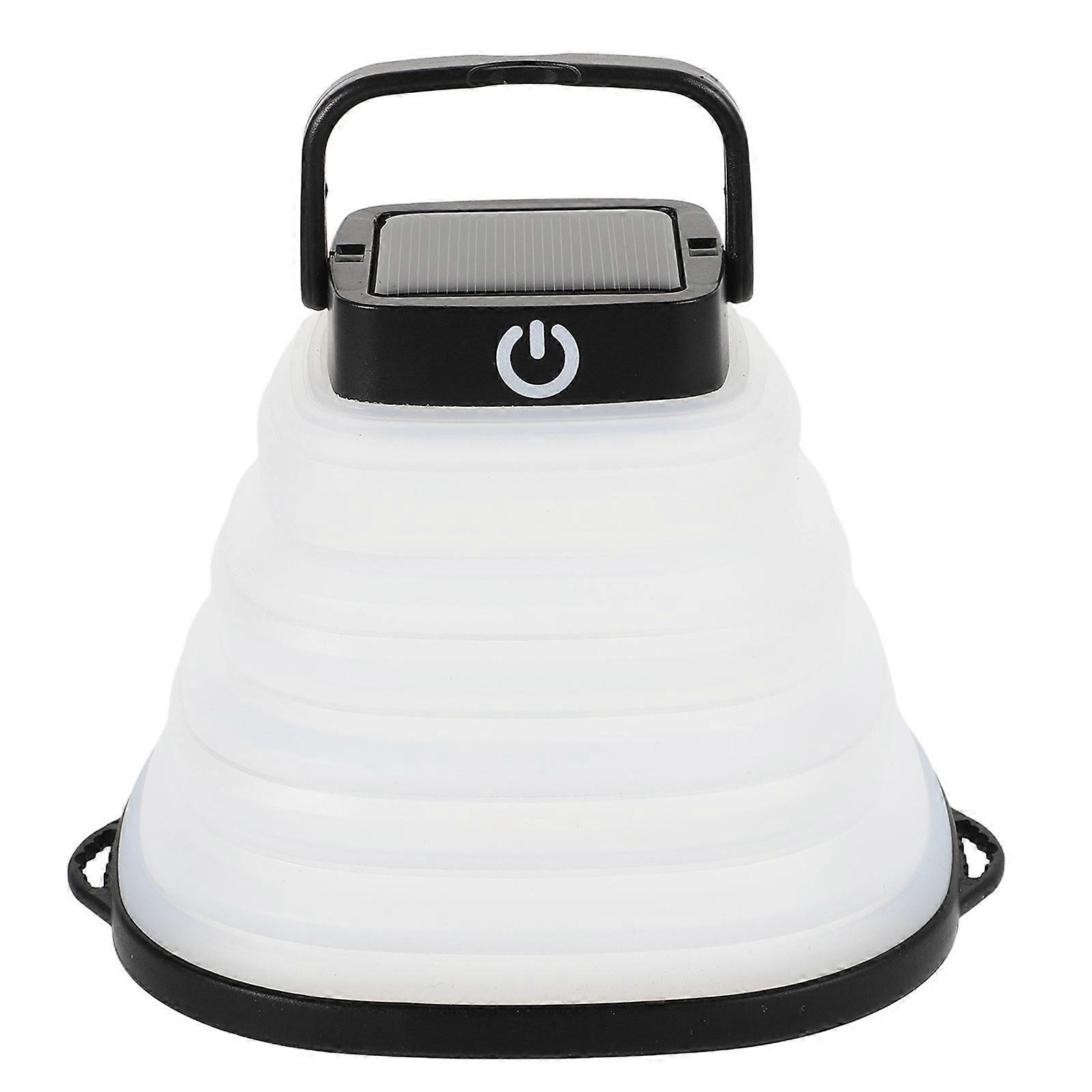 Usb Kamp Işıkları Taşınabilir Çadır Işık Kolu ile Su Geçirmez Güneş Acil Lambası Açık Yürüyüş Balıkçılık için 1 Adet