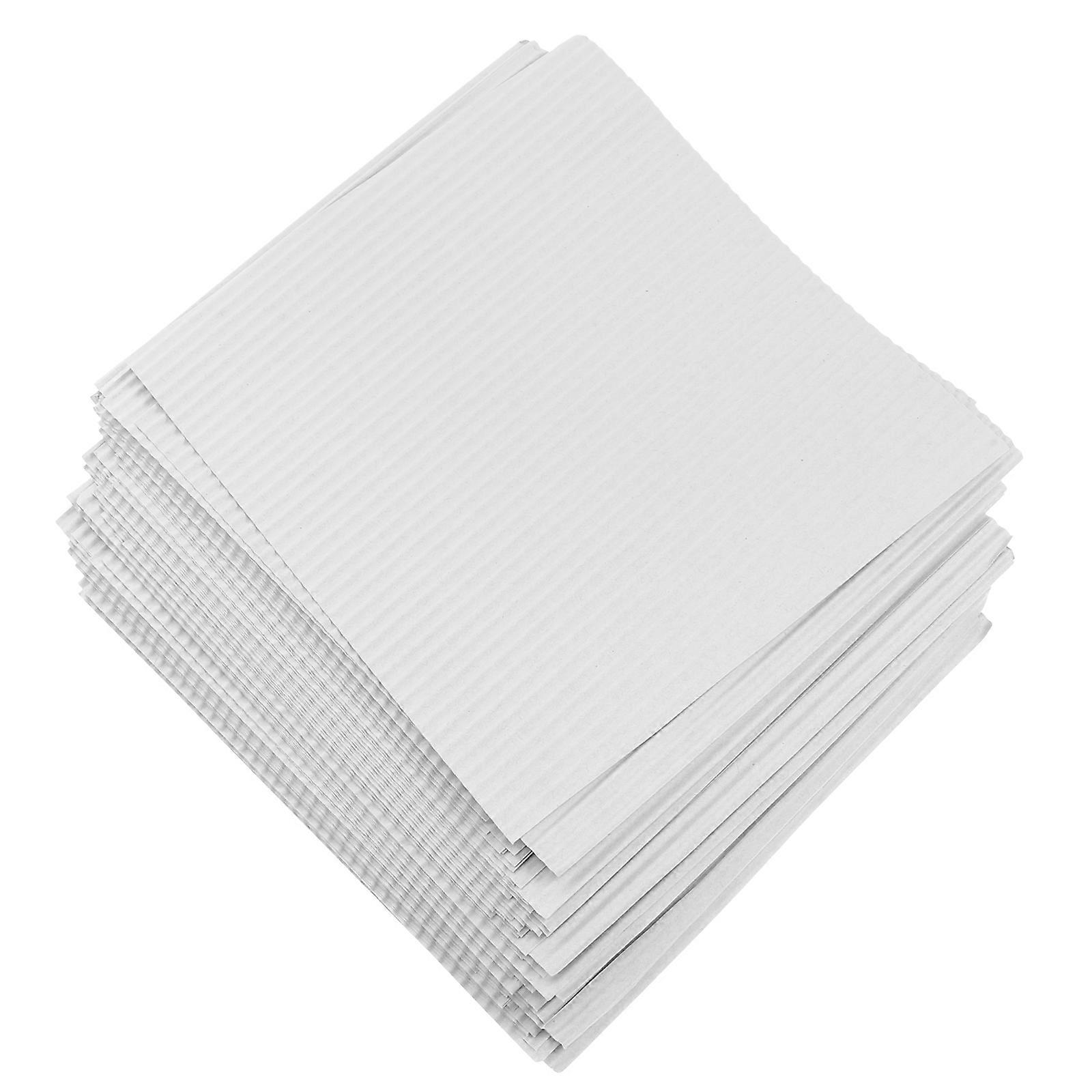 Baking Paper Sheets Corrugated Paper Pizza Box Liners Home Users Grilling 19.80X19.70X0.20CM 100Pcs