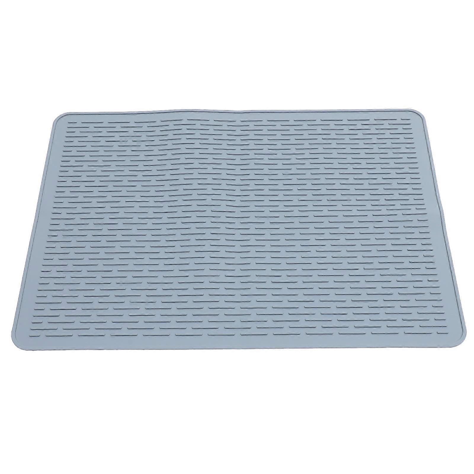 Silicone Sink Protector Mat – Non Slip, Flexible Drain Mat for Kitchen Sink, Easy to Clean, Ideal for Dishes and Glassware Protection