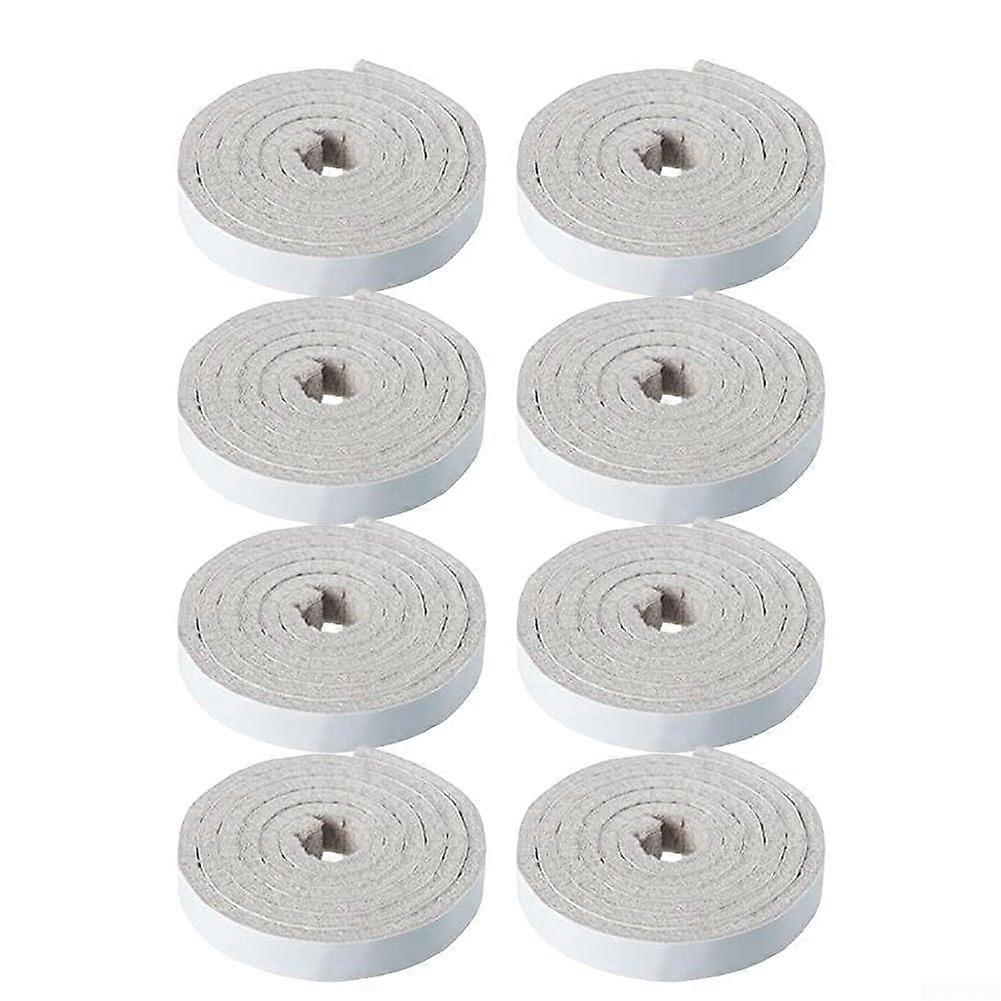 Energyefficient window sealing strips, EVA felt, drip strips to reduce drafts and moisture, 4 pieces/8 pieces (8 pieces) Ref: 6690