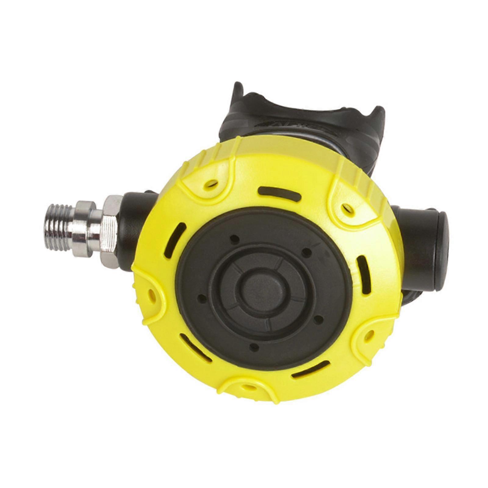 Scuba Diving Second Stage Regulator Yellow for Emergencies Comfortable Accessory
