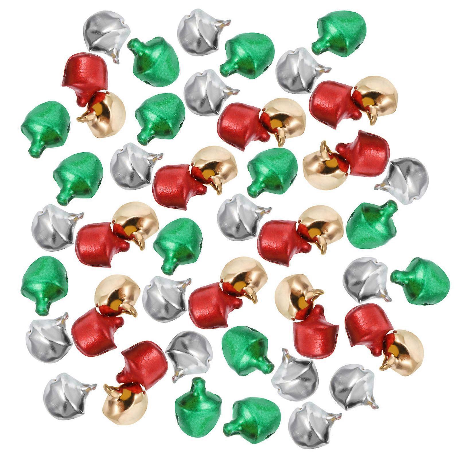 Metal Bells For Crafts Diy Handmade Craft Red Metal Bells Home Decoration 0.8X0.8X0.8CM 400Pcs