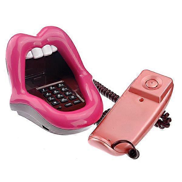 AR-5056 Super Mouth Tongue Style Καινοτομία Ενσύρματο τηλέφωνο με καλώδιο τηλεφώνου (τυχαίο χρώμα)