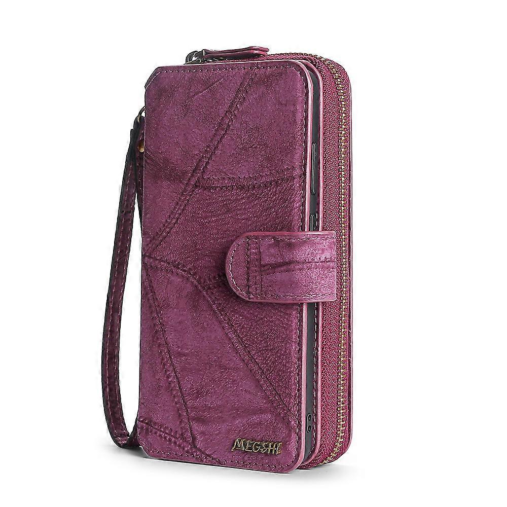 Mobile Phone Cases-Universal iPhone Leather Wallet Case with Kickstand for iPhone 14/13/12/11 Series