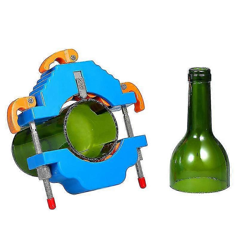 Glass Bottle Cutter for 2 ~ 6 Mm Thick Steel and Plastic, Blue